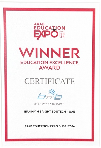 Education Excellence Awards winner recognition